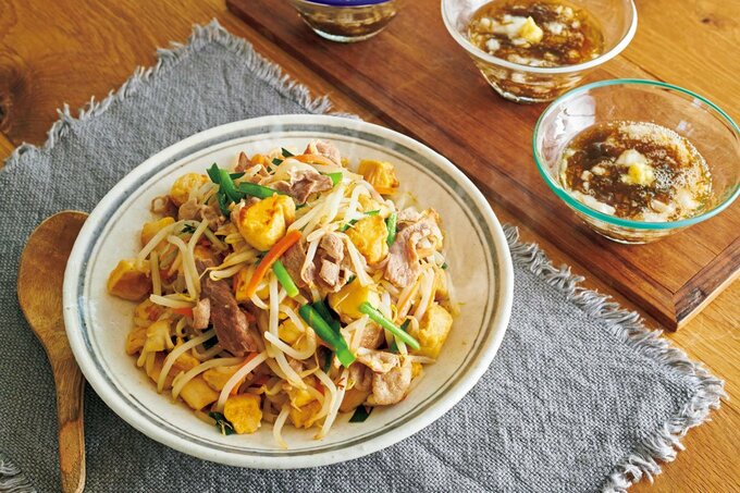 豚肉モヤシの炒めもの