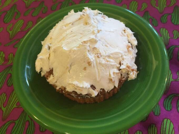 キャロットケーキのフロスティングまみれ