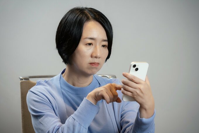 疲労感のある女性