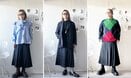 154cmの60代、GU「ランダムプリーツスカート」着まわしコーデ3つ。サイズ選びの工夫で好バランスに