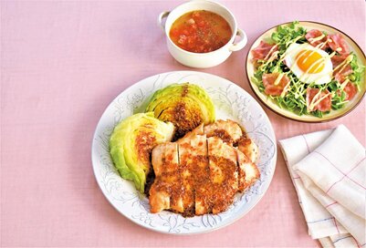 鶏胸肉がハニーマスタードでごちそうに！2枚で4人前になる節約献立