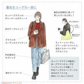 新宿で＃赤ニットと＃ボアハットをキャッチ＜東京おしゃれ図鑑vol．3＞