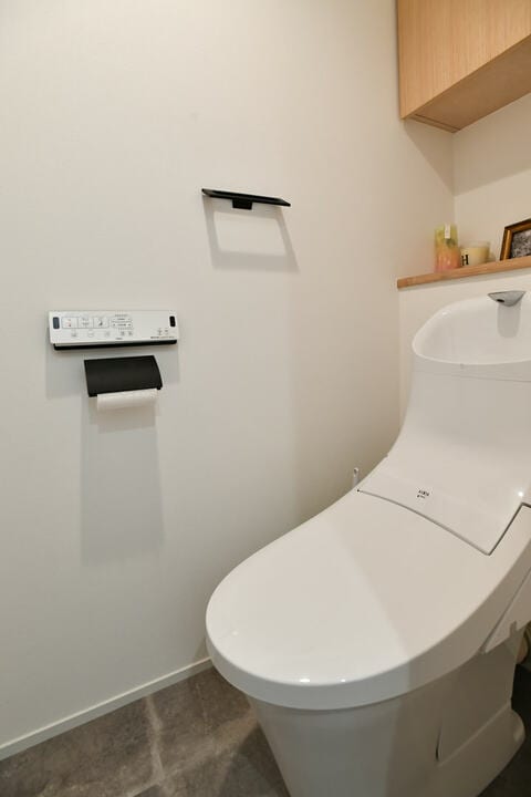 内装一新のトイレ