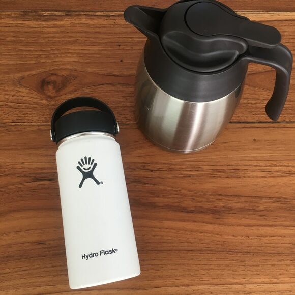 保温ポットや水筒に入れて