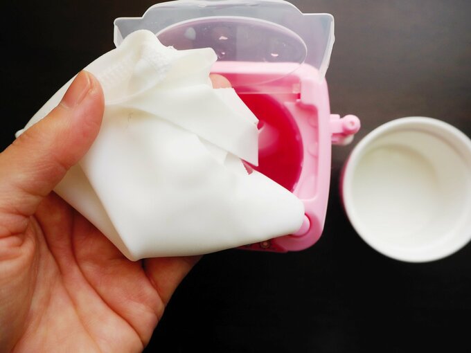 きれいになったマスク