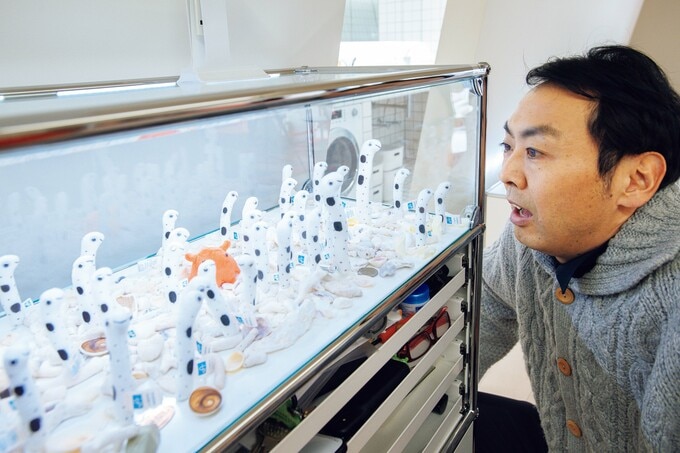 チンアナゴグッズのコレクション