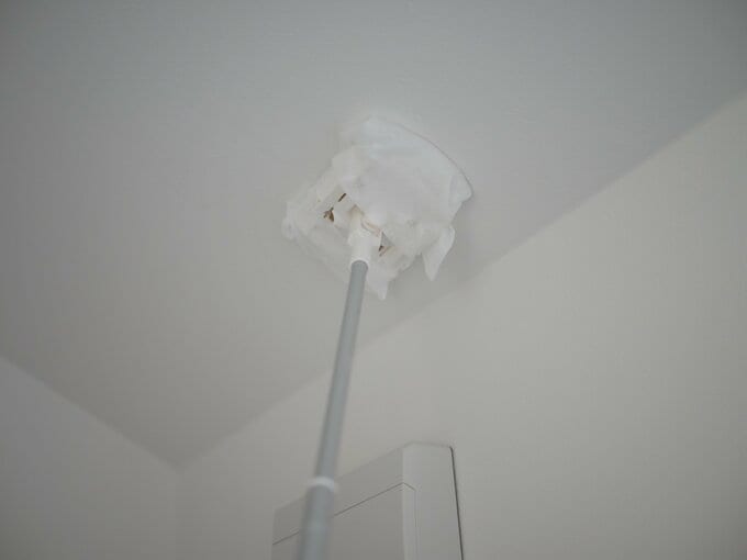 ドアの上もホコリが溜まる場所