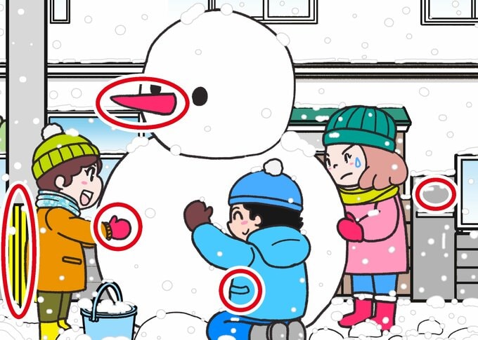 雪遊び答え合わせ