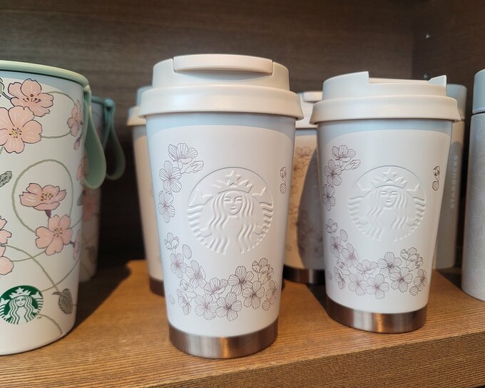 SAKURA2024ステンレスTOGOロゴ　タンブラーグレース355ml