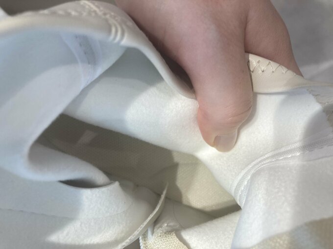 GUストレッチブーツの内側