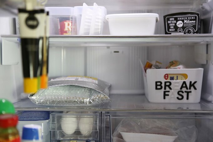 いただきものも入れられます