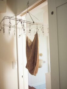 雨ならそのまま部屋干しに