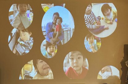 プロジェクターで！リビングの壁が巨大フォトフレームや学習図鑑に早変わり