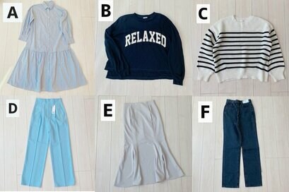 GUだけで大人の着まわし1週間コーデ。2500円以内で買える厳選6アイテム