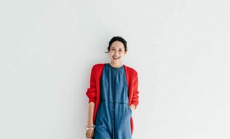 40代のコンバース選び。マキシ丈にはハイカットで抜け感を