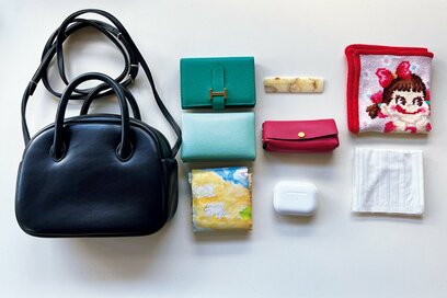 シンプリストのバッグは小さく、中身は軽く。持ち物の1軍と2軍を決めれば厳選も簡単