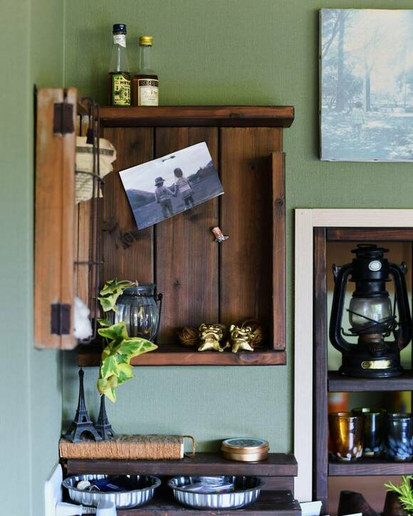 DIYでつくった棚