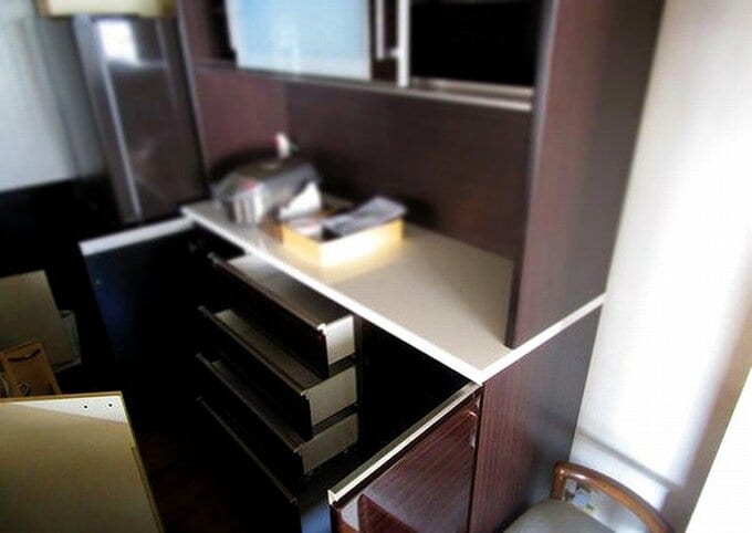 原田さん食器棚