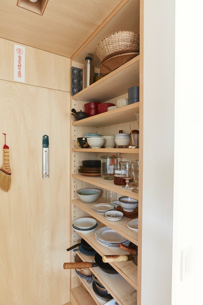 小川糸さんキッチン収納