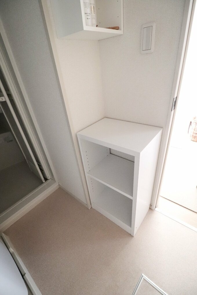 デッドスペースをムダなく収納に利用