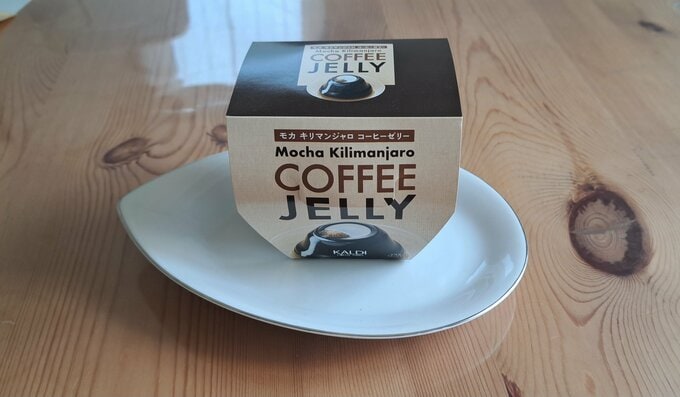 コーヒーゼリーのパッケージ