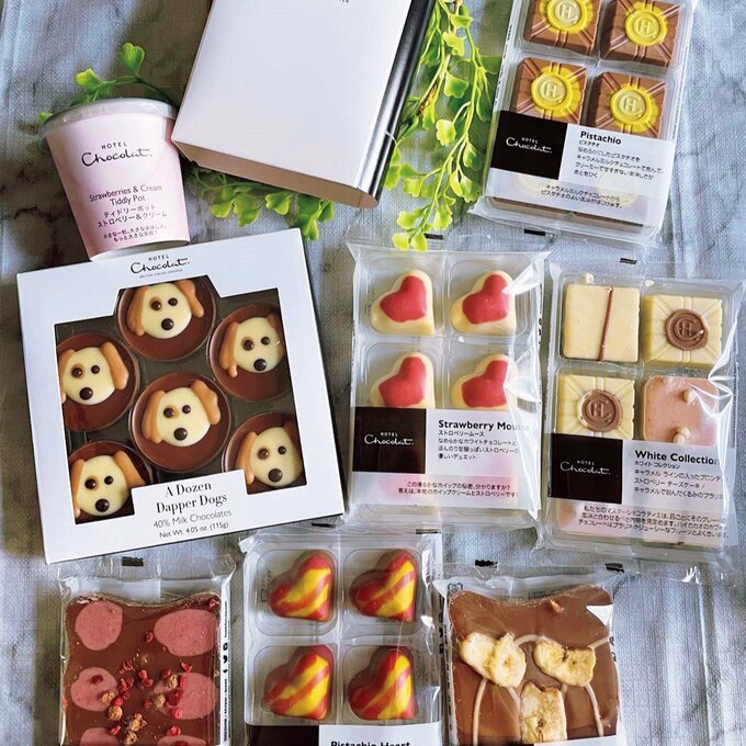 ホテルショコラのチョコレート