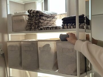 「フタつき収納」をやめるだけで激変！散らからない・片付けやすい部屋づくりのコツ3つ