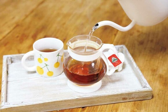 ひと息つきたいときの甘いはちみつ入り紅茶