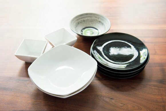 使い回しの利くものなら少しの器でOK