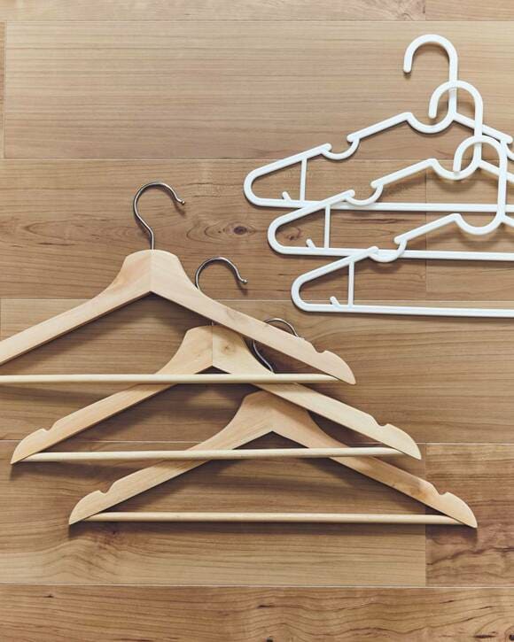 2種類のハンガー