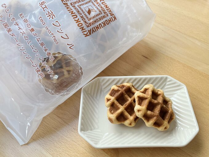 紅茶ワッフル