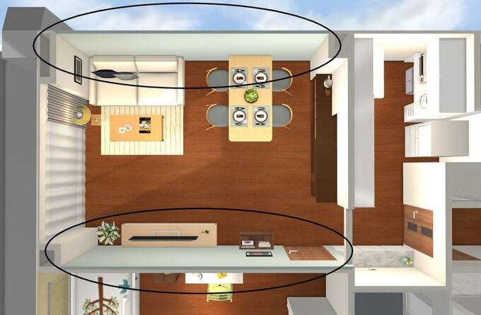 アクセントクロスを張ると、部屋がグンとおしゃれになる