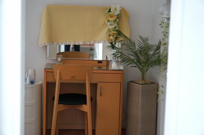 使わなくなって不用品の居場所になっていたドレッサー