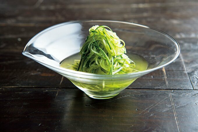 キュウリのおひたし