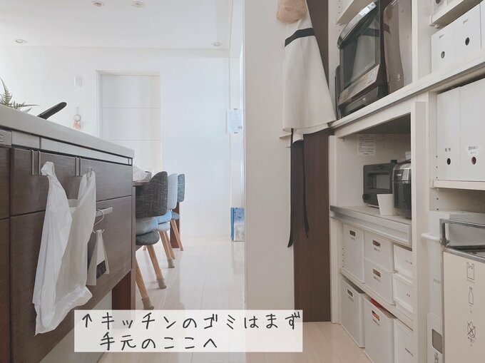 キッチンのゴミはまずここに