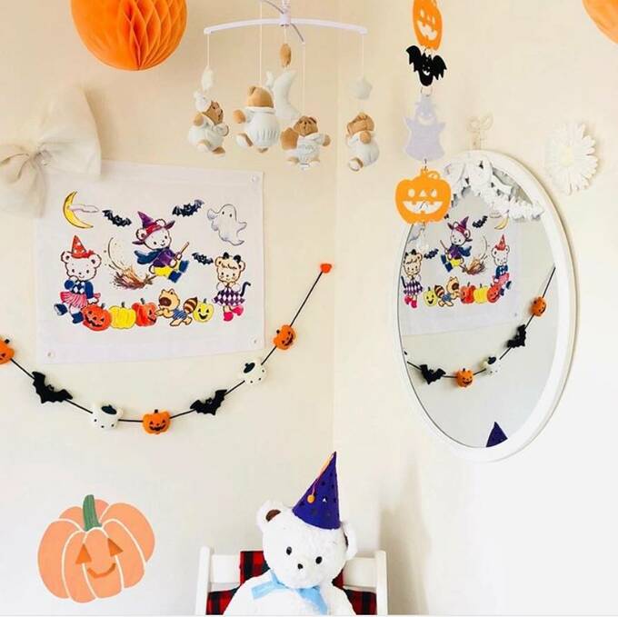 メルヘンチックなハロウィーンコーナー