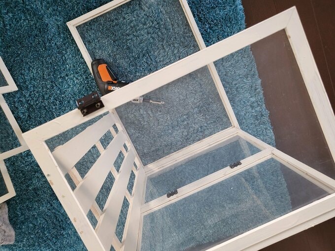 丁番を取りつけてしまってもいい