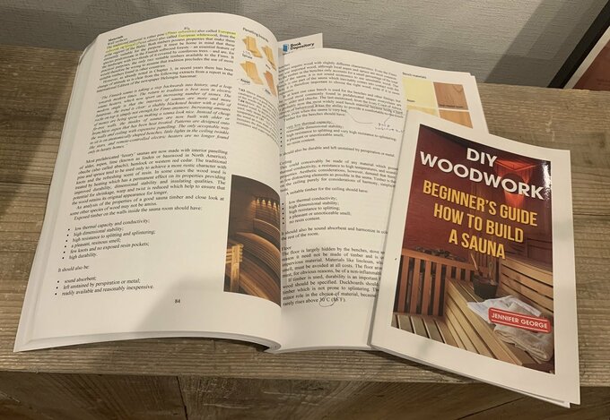 サウナのセルフビルド用の本