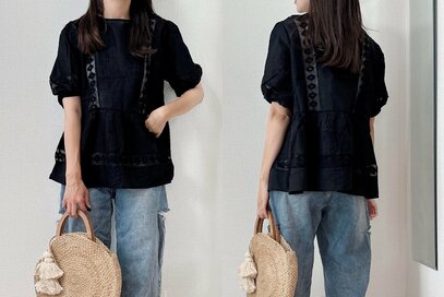 アラフォーの体型カバー力絶大な「プチプラ服」3つ。3000円以下でこんなにヤセ見え