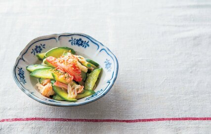 カニかま、塩昆布、梅干しなどの常備食材で。覚えておきたい副菜・汁物