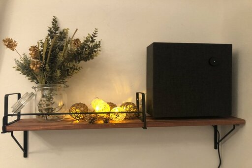 中にランプを入れる