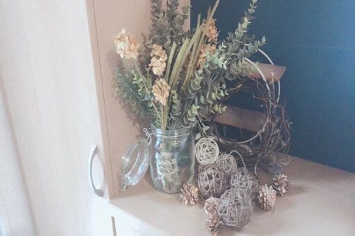 玄関のディスプレー