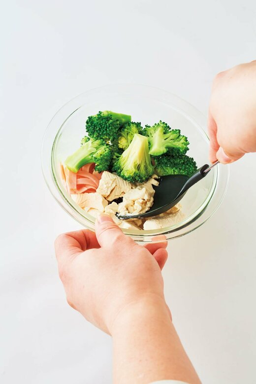 ブロッコリーを使って満腹をサポート