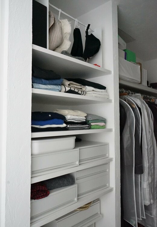 クローゼットの写真