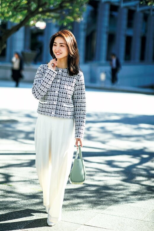 ジャケット×パンツコーデ