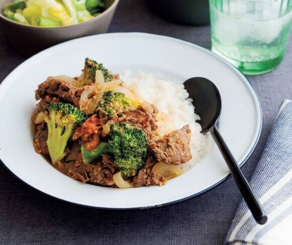 さっぱりトマトのハッシュドビーフ