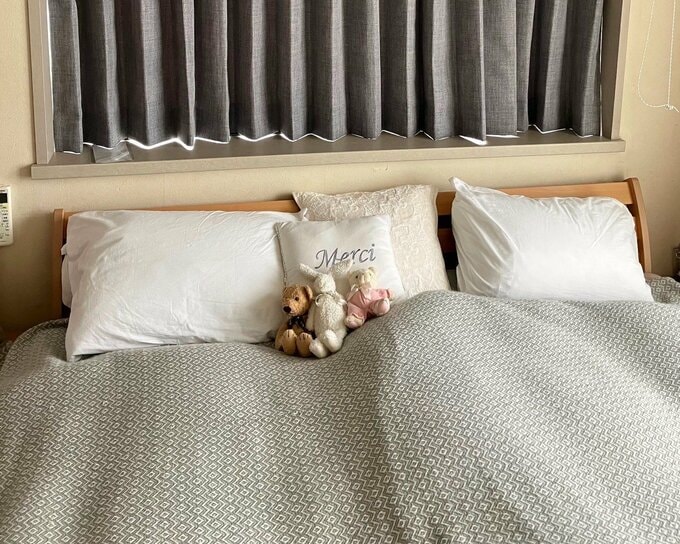 若松さんのベッド