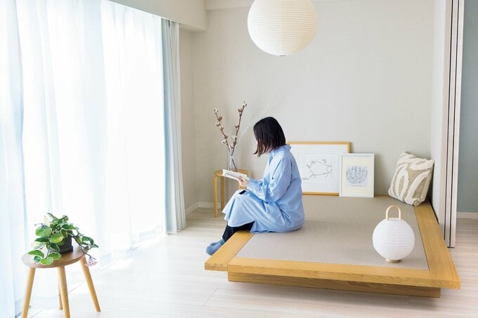 読書をする女性