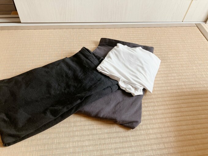 たたんだ洗濯物