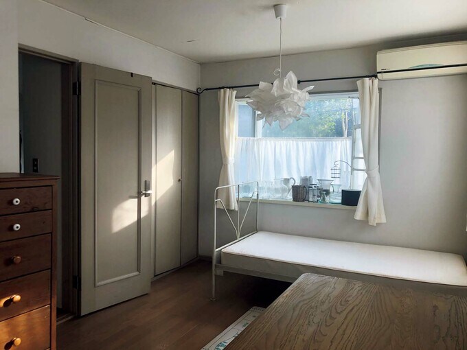 リノベーションする前の寝室